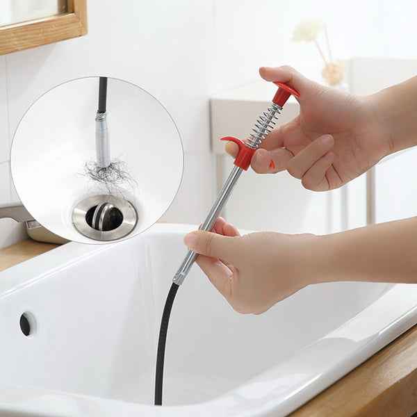 Drain Cleaner Tool – 290cm Flexible Pipe Clog Remover | ToolMate Pro