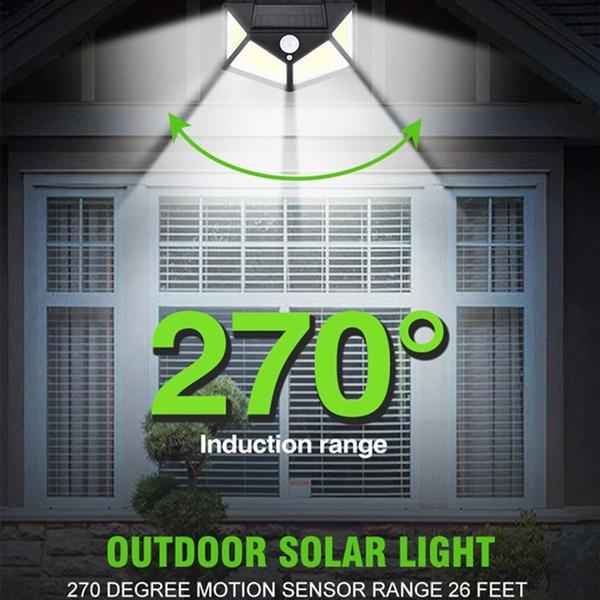 Solar Garden Lights – Motion Sensor LED Security Lamp | Garden Vera