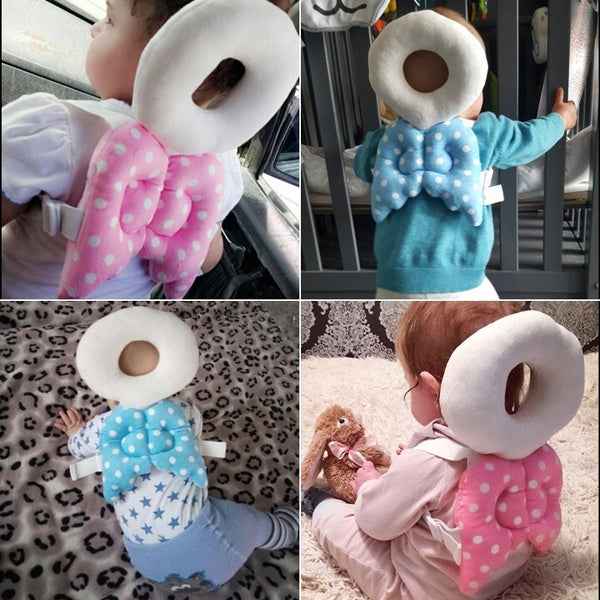 Baby Head Protector – Soft Safety Pad for Toddlers | Mini Bubbles