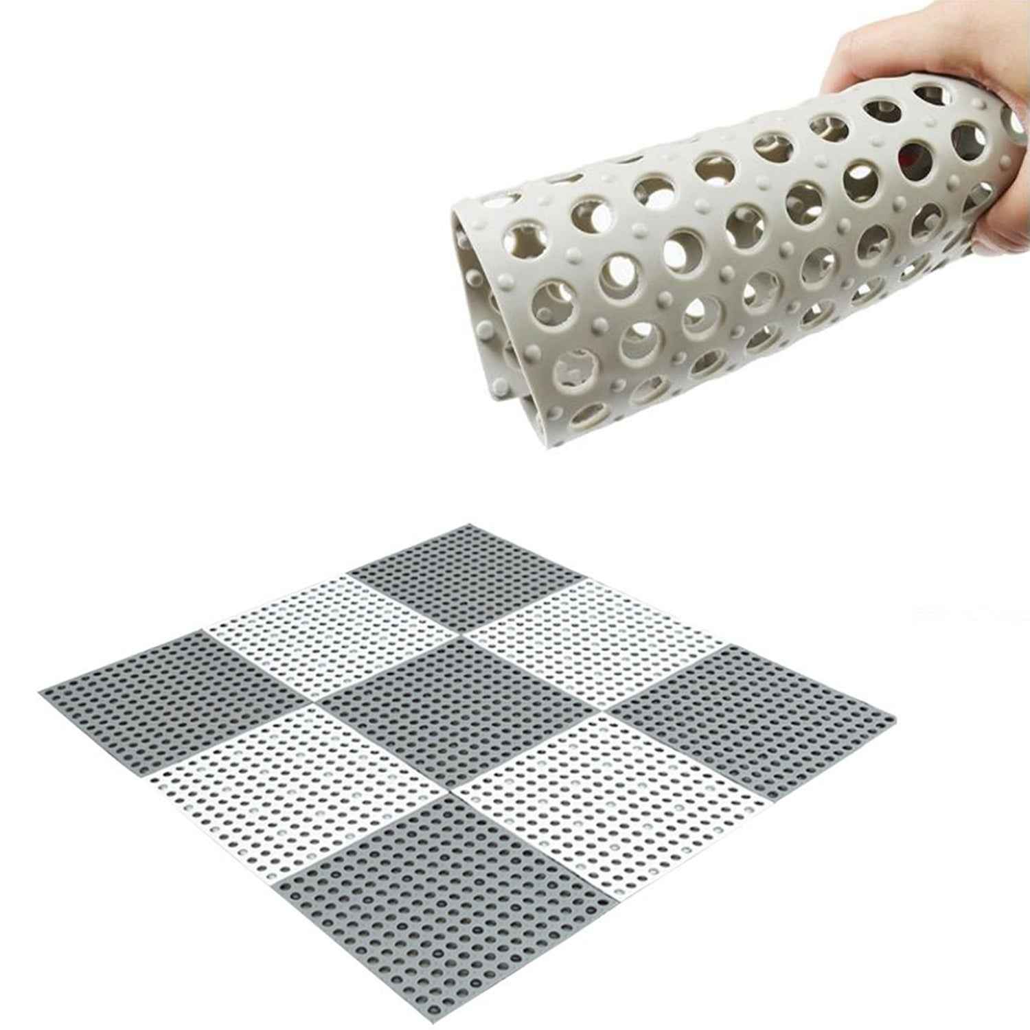 Bath Anti-Slip Mat – Bathroom Safety Mat 26x26 cm | Mini Bubbles