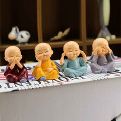 Baby Buddha Showpiece Set – Peaceful Home & Office Decor | Styleva