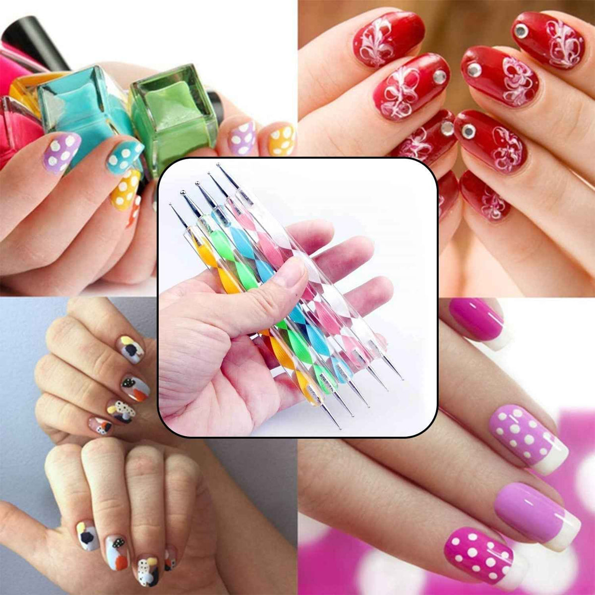 Nail Art Point Pen Set Ð Easy Design Creation for Women