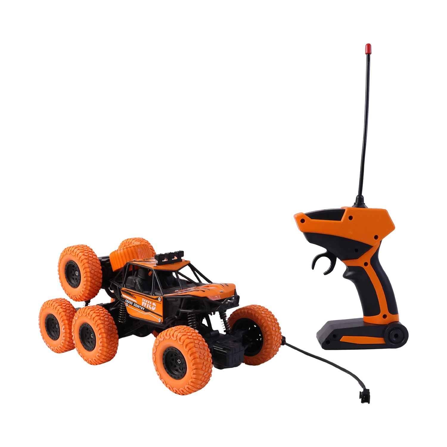 RC Off-Road Car – 8-Wheel Rock Climber for Kids | Spark Tots