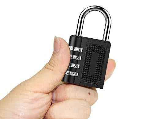 4-Digit Combination Padlock – Secure Portable Lock | Indo Glow