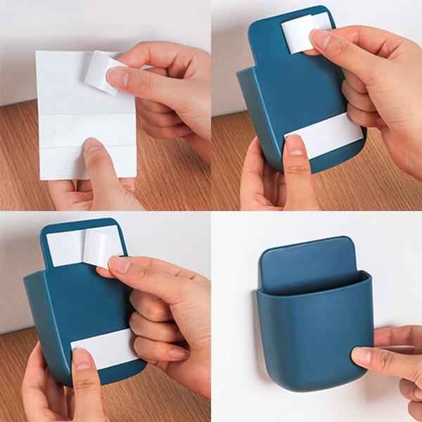 Wall Mounted Storage Box – Remote & Mobile Organizer | Organivo