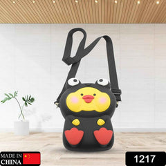 Cartoon Girls Backpack – Mini Silicone Shoulder Bag | Little Fashionistas