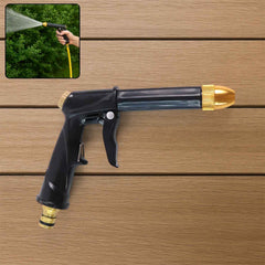 Water Spray Gun – Brass Multi-Mode Nozzle | Velvet Wheels