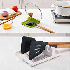 Spatula Holder – Multi-Functional Silicone Utensil Rest | Quickslice