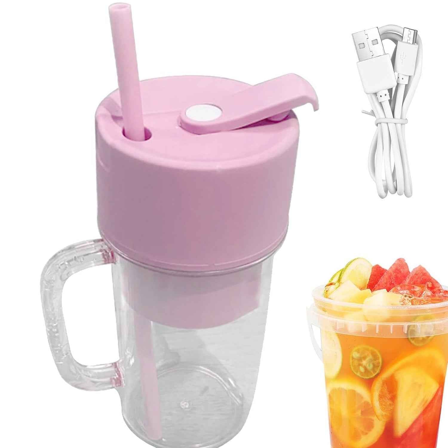 Portable Juicer – USB Rechargeable Blender 340ml | Tidy Table