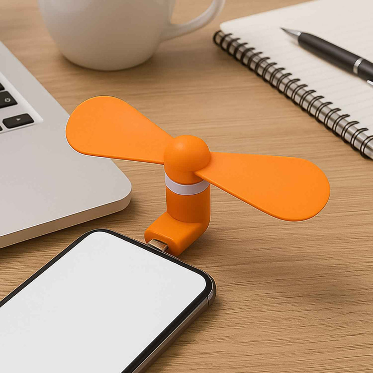 Mini USB Fan – Portable Cooling for Home & Travel | VoltDesk