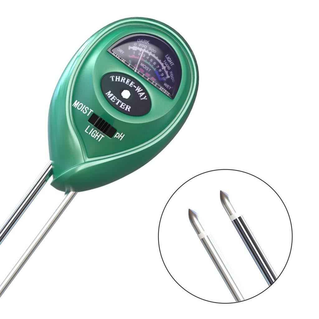 Soil Tester 3-in-1 for Moisture, pH & Sunlight | Grow Vanta