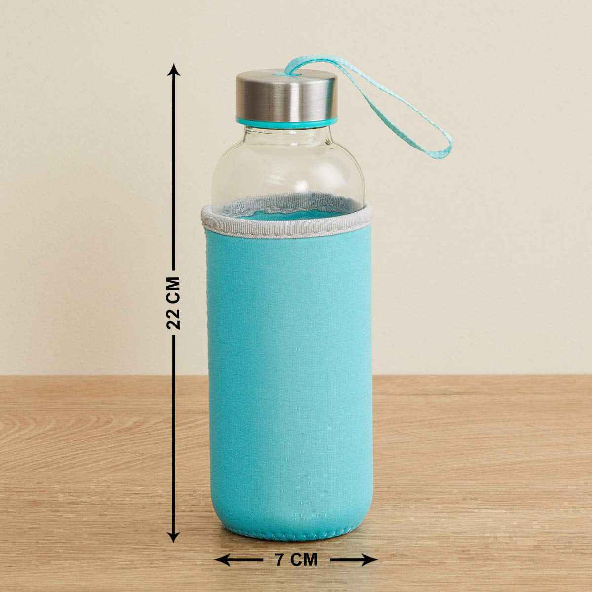 Glass Water Bottle 500ml – Leakproof & Portable | Own Hydrate
