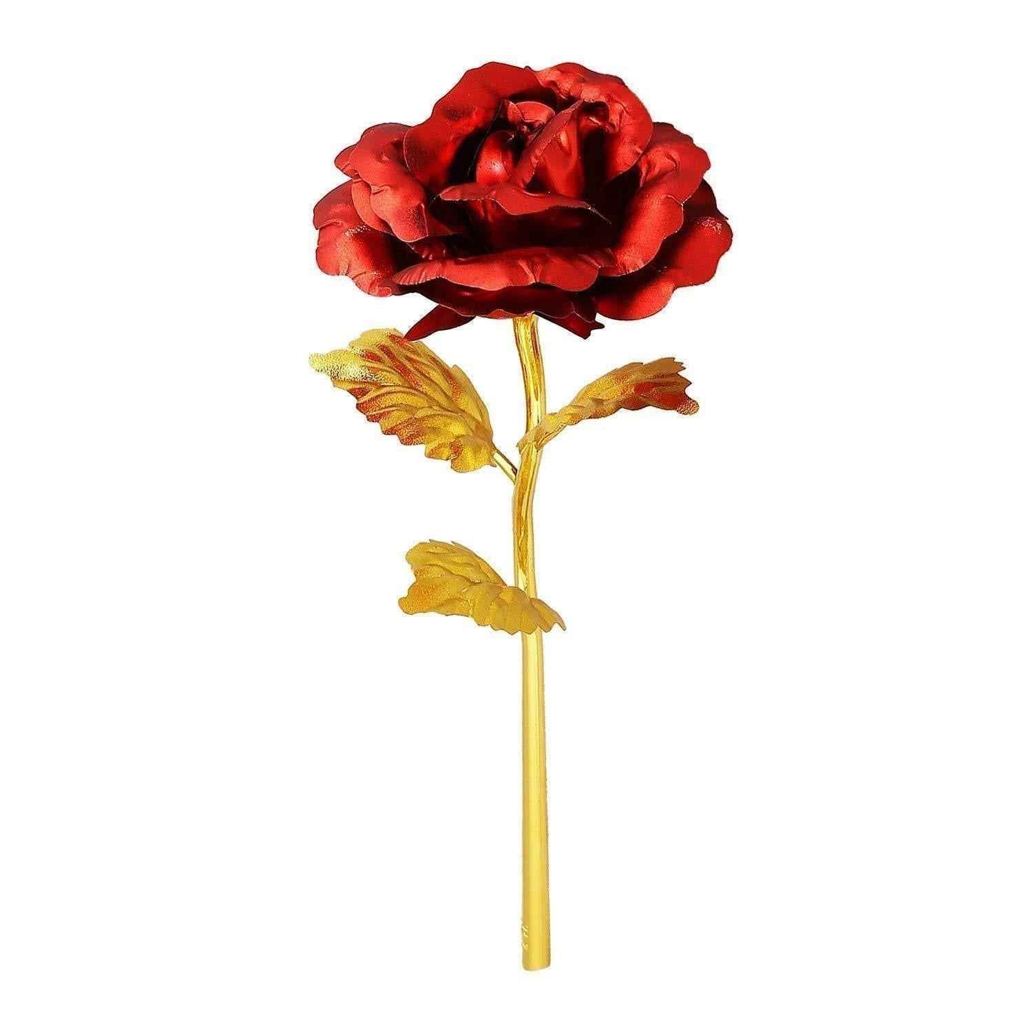 Artificial Golden Rose – 24K Plated Everlasting Gift | Styleva