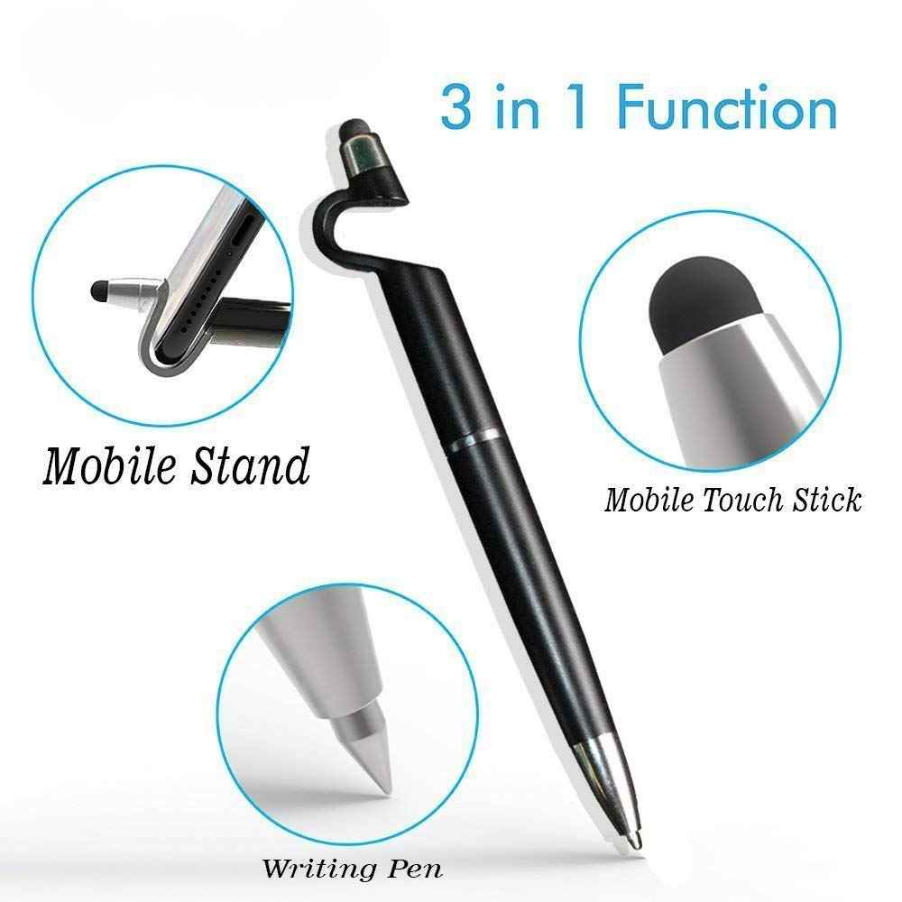3-in-1 Stylus Pen – Mobile Stand, Ink Pen & Touchscreen | Writezo