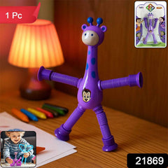 Giraffe Shape Magic Spring Toy – Flexible & Bendable Fun