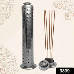 Stainless Steel Agarbatti Stand – Safe Ash Catcher for Puja