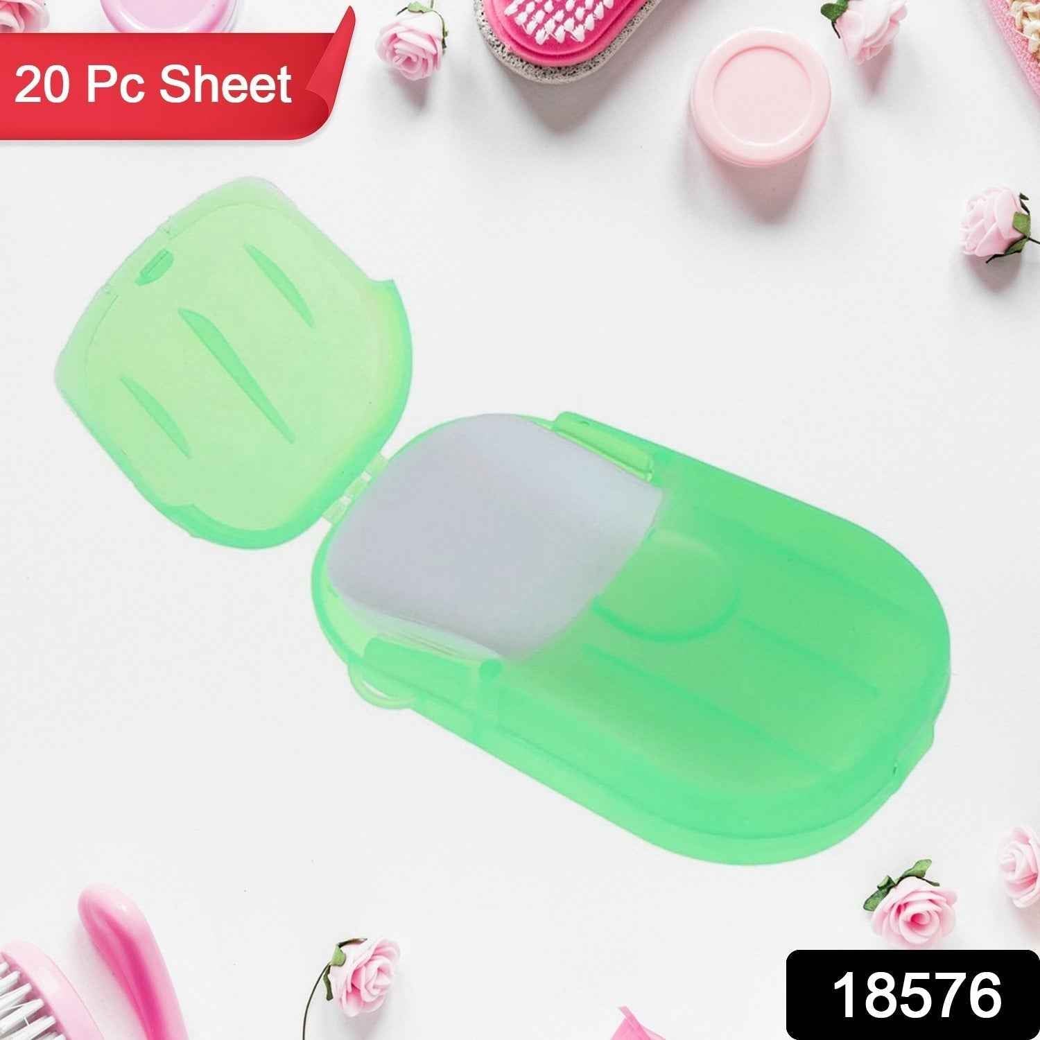 Travel Paper Soap Sheets – 20 Dissolvable Sheets in Mini Box | VelvetBubbles