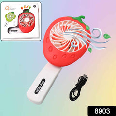 Handheld Mini Fan – Portable, Foldable, USB Operated Cooling