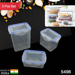 Airtight Kitchen Storage Container – 3 Pc Food Grade Set | Velvet Wheels