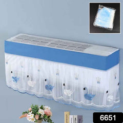 AC Dust Cover for 1 Ton Split AC – Designer & Washable | Velvet Wheels
