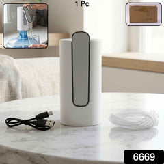 Foldable Electric Water Dispenser Pump USB Rechargeable for Bottles (1 Pc)