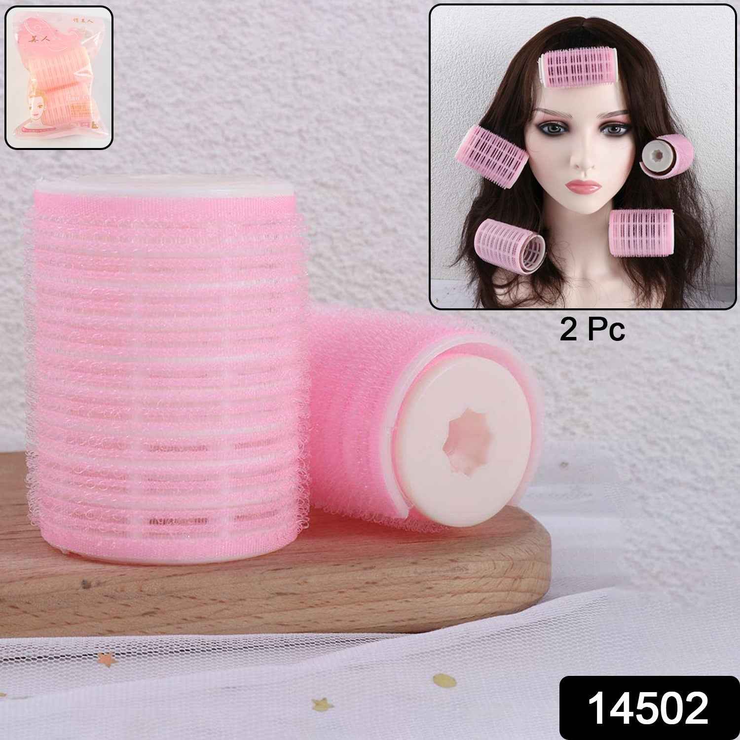 Self-Grip Hair Styling Velcro Rollers – Natural Curls & Volume