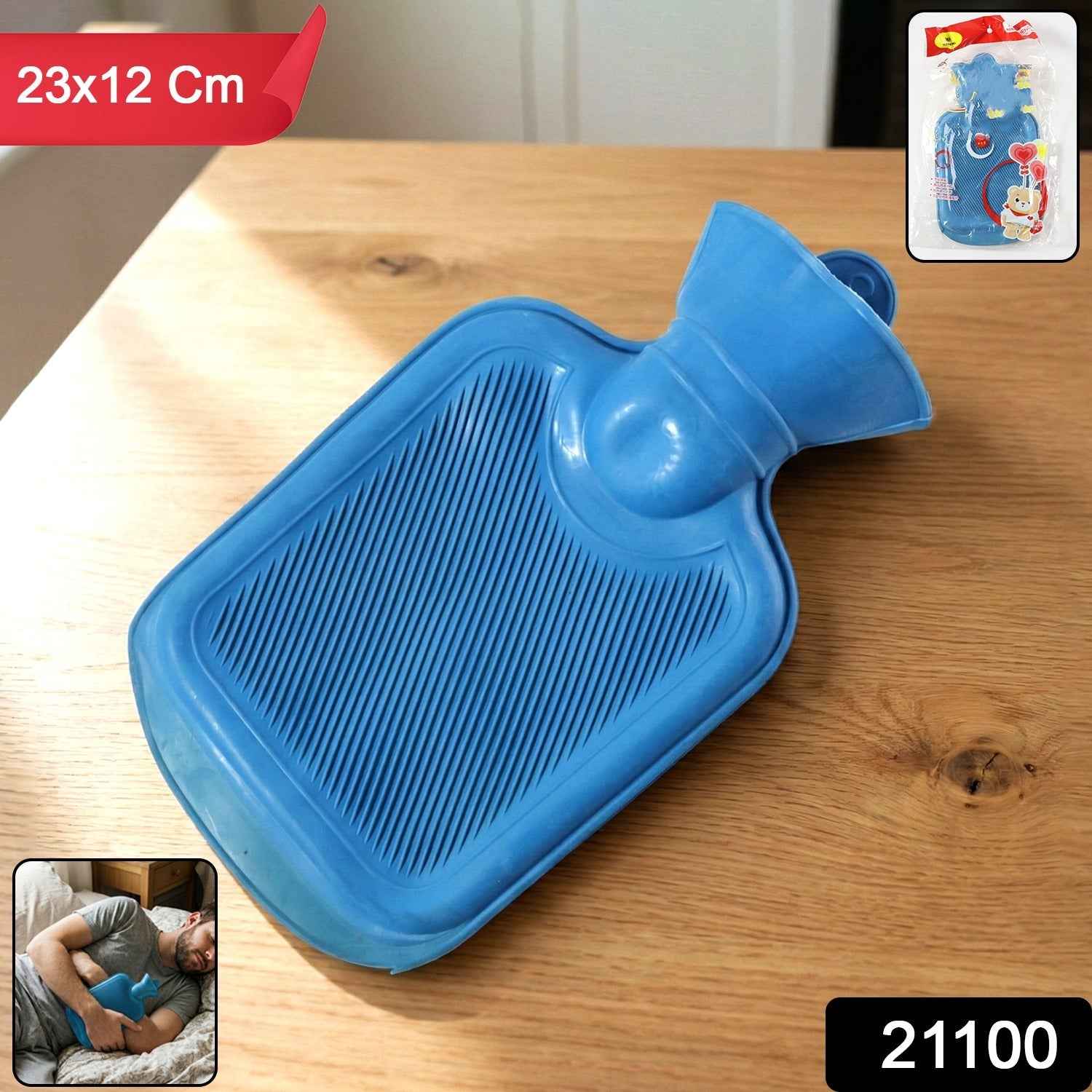 Reusable Hot Water Bag – Pain Relief & Muscle Relaxation 23x12 cm