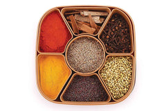 Masala Dabba – 7-in-1 Spice Storage Box | Lunchie Bunchie