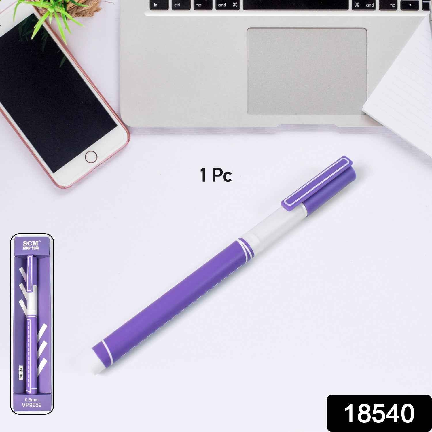 Black Gel Pen 0.5mm Fine Tip – Smooth Precise Writing