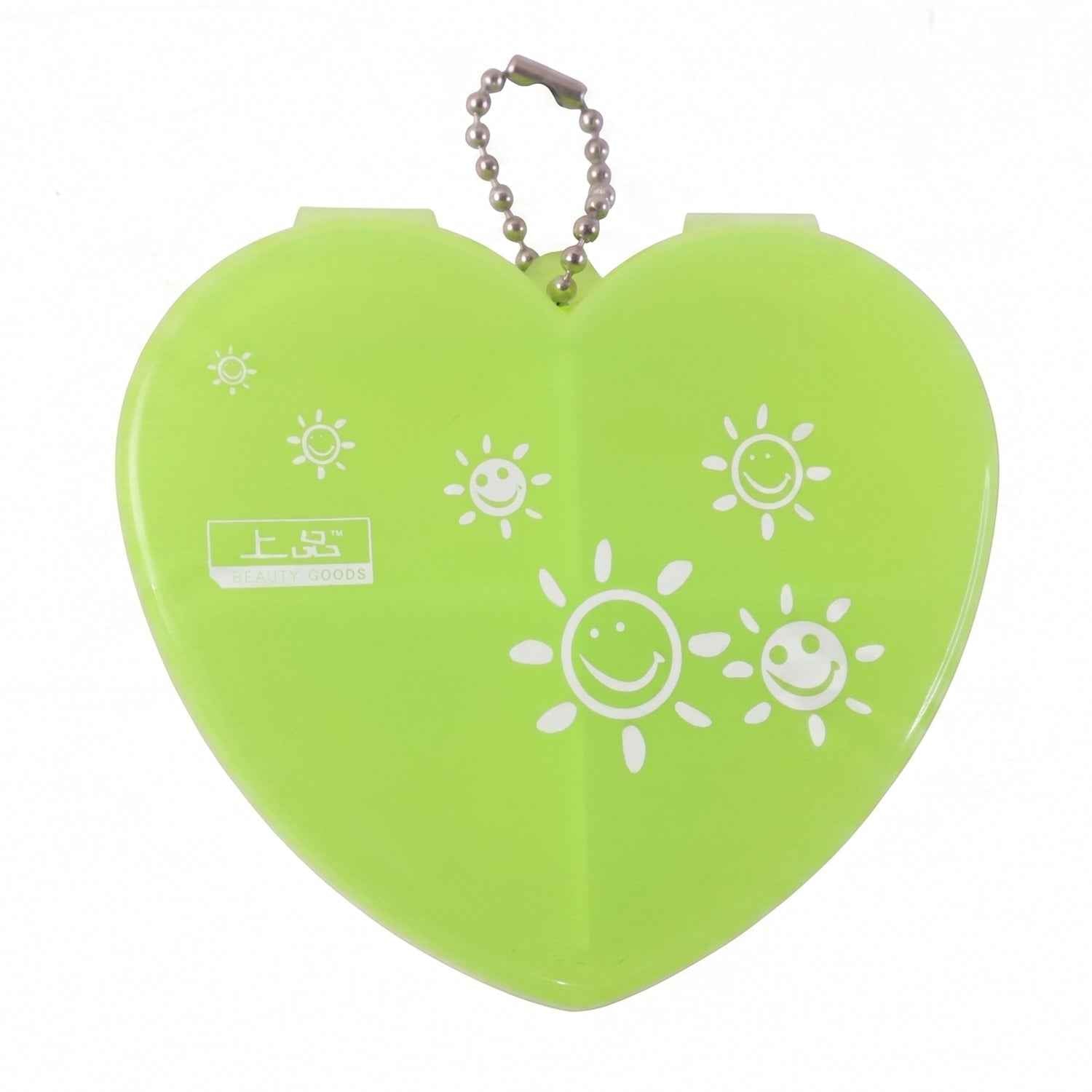 Heart Shape Pill Organizer Ð Compact Travel-Friendly Storage