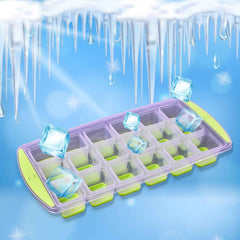 Silicone Ice Cube Tray – 18-Cavity, Easy Release & BPA-Free | Indo Glow