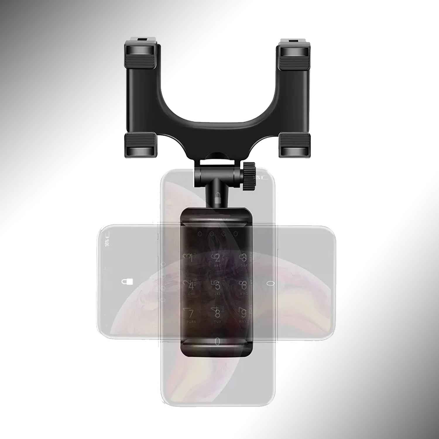 Car Rear View Mobile Holder – Universal Phone Mount | PHOBIA