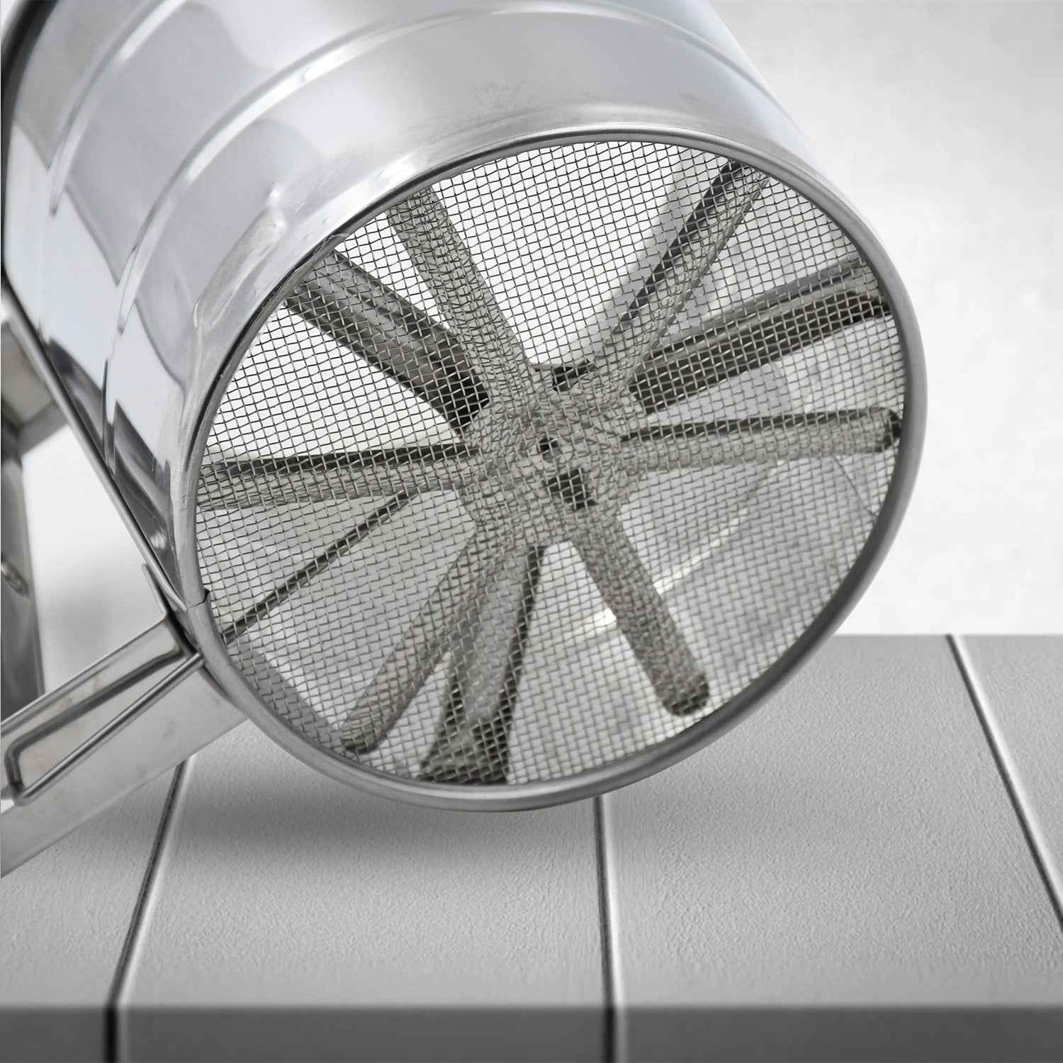 Flour Sifter – Stainless Steel Handheld Sieve |