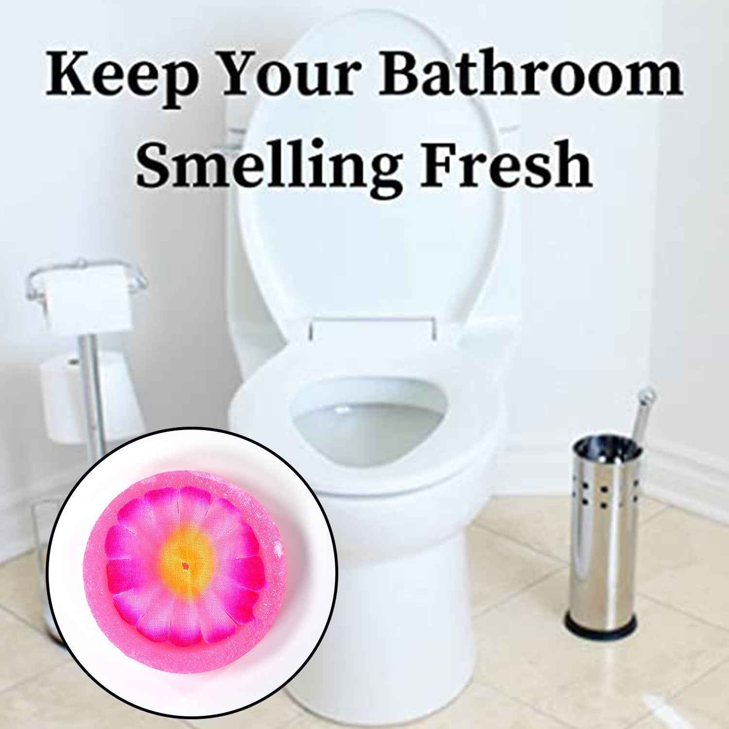 Floral Air Freshener Block – Long-Lasting Scent | Wonder Fresh
