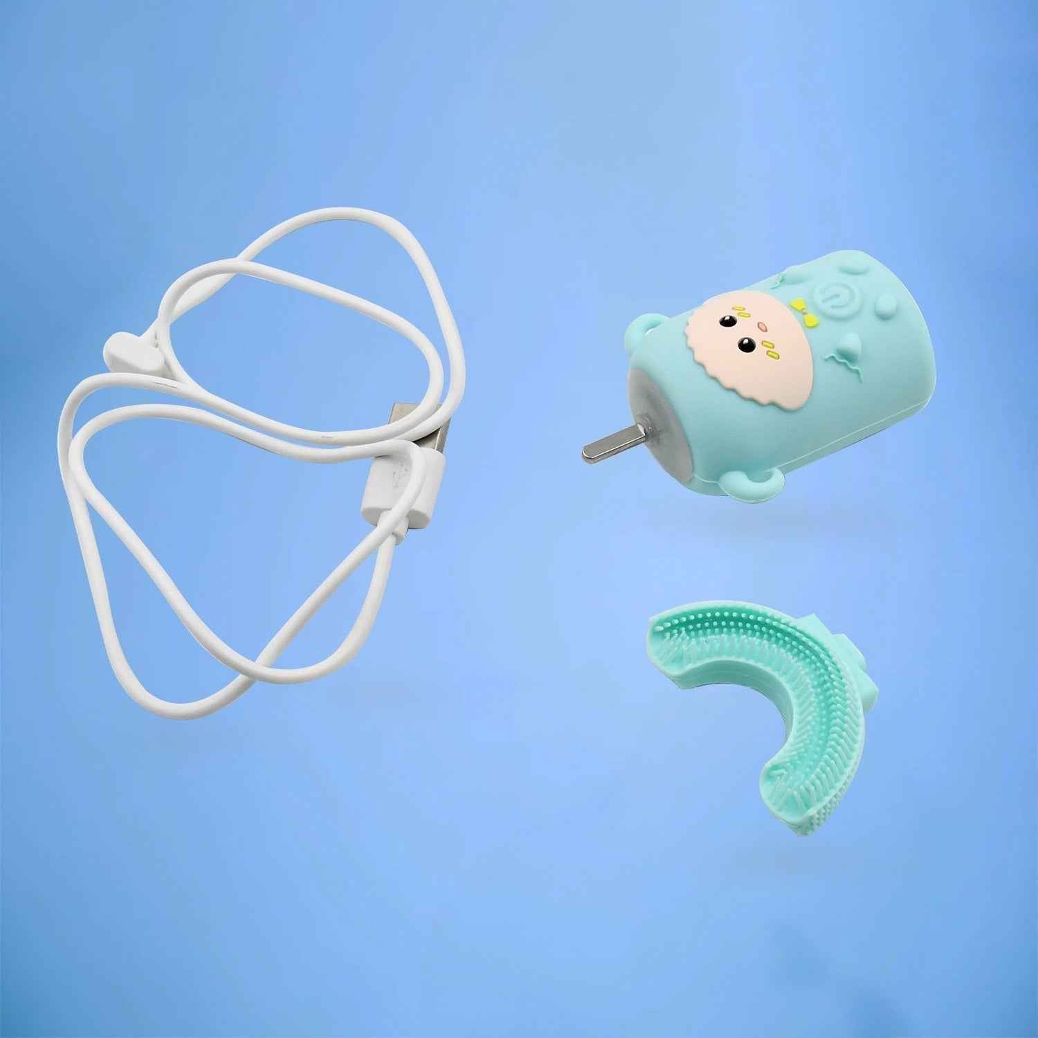 Kids Electric Toothbrush – U-Shaped, Light & Music | MintGuard