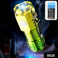 USB Rechargeable Flashlight – Mini 3 LED Torch for Emergencies | Indo Glow