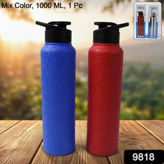 Stainless Steel Water Bottle – 1000ML Leakproof & Insulated