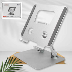 Tablet Stand – Adjustable Ergonomic Metal Alloy Holder | Wiregenix