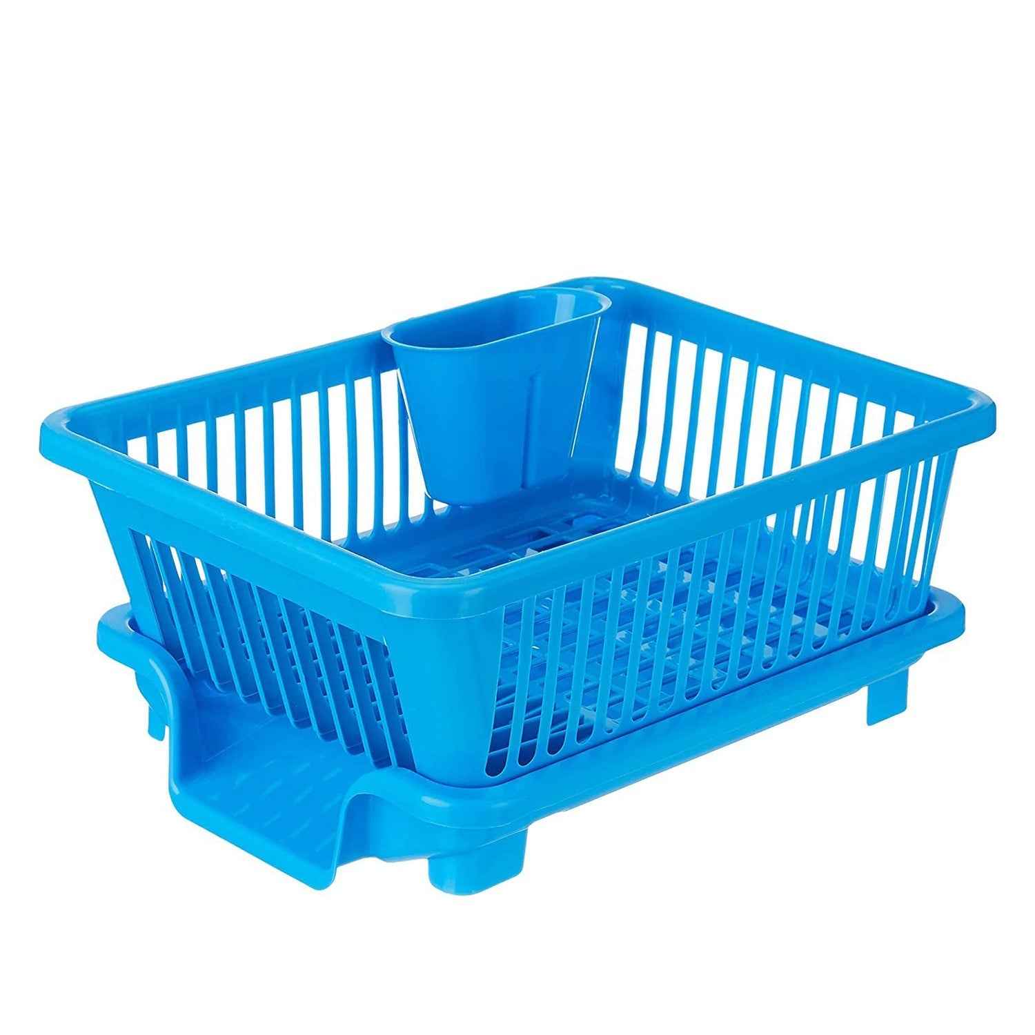 Dish Drainer Rack – Durable Plastic Kitchen Organizer | Lunchie Bunchie