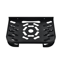 Wall-mounted Set Top Box Stand from , neatly holding a DTH receiver and remote.