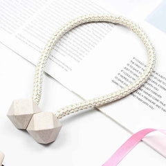 Pearl Curtain Tiebacks – Non-Magnetic & Elegant | FreshAura Homeware