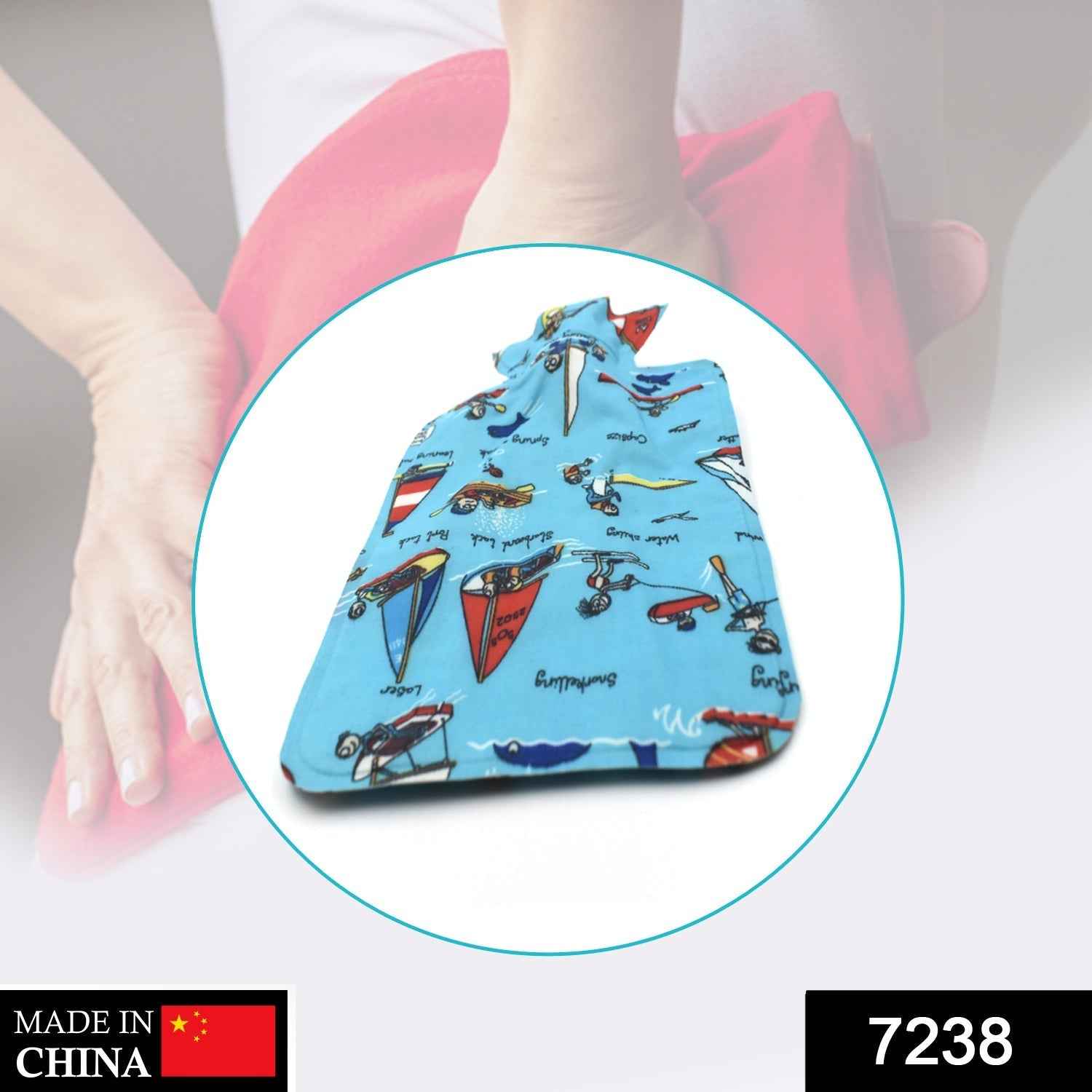 Hot Water Bottle – Pain Relief & Warmth Bag | Velvet Wellness