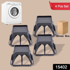 Washing Machine Stand – Durable Plastic 4 Pcs Set | Indo Glow