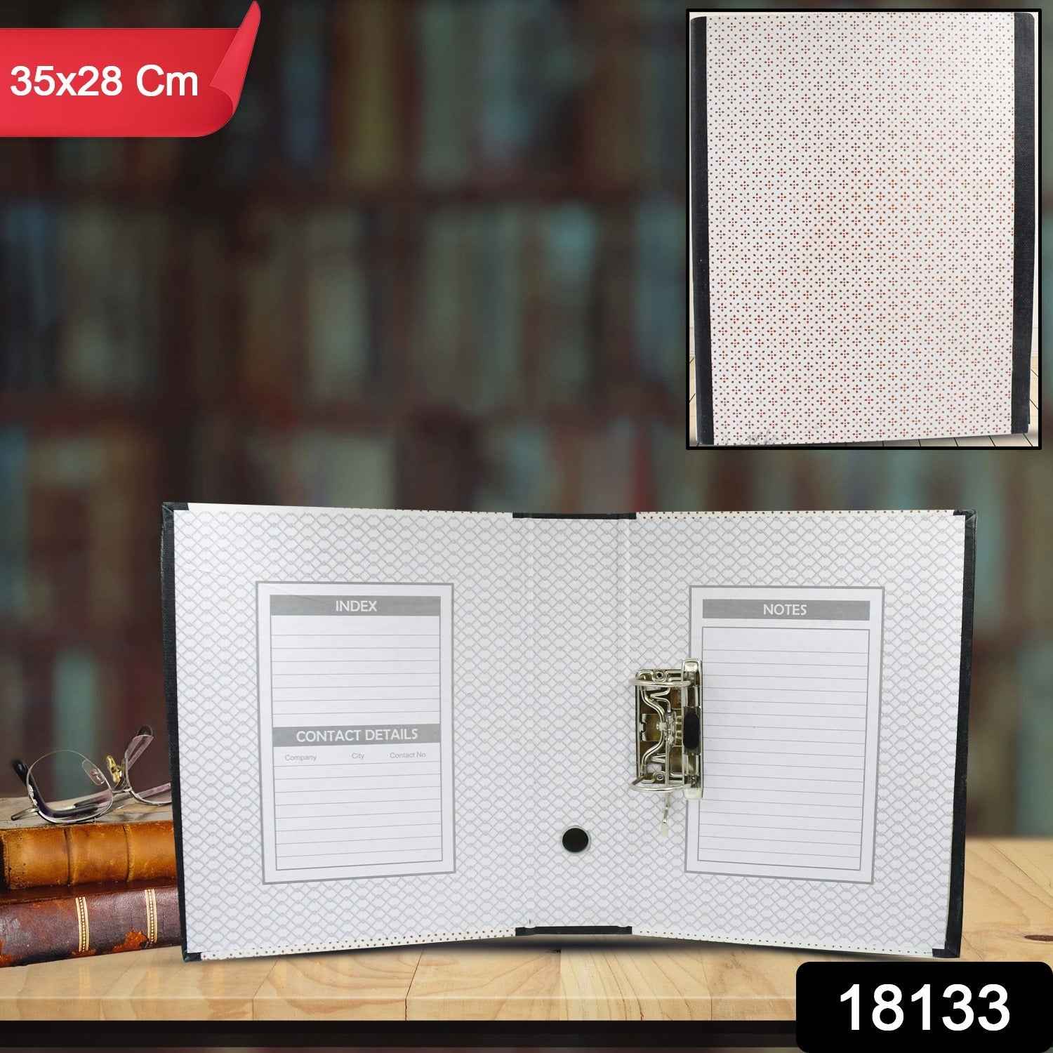 Button Clip Box File – A4 Document Organizer | Folderize
