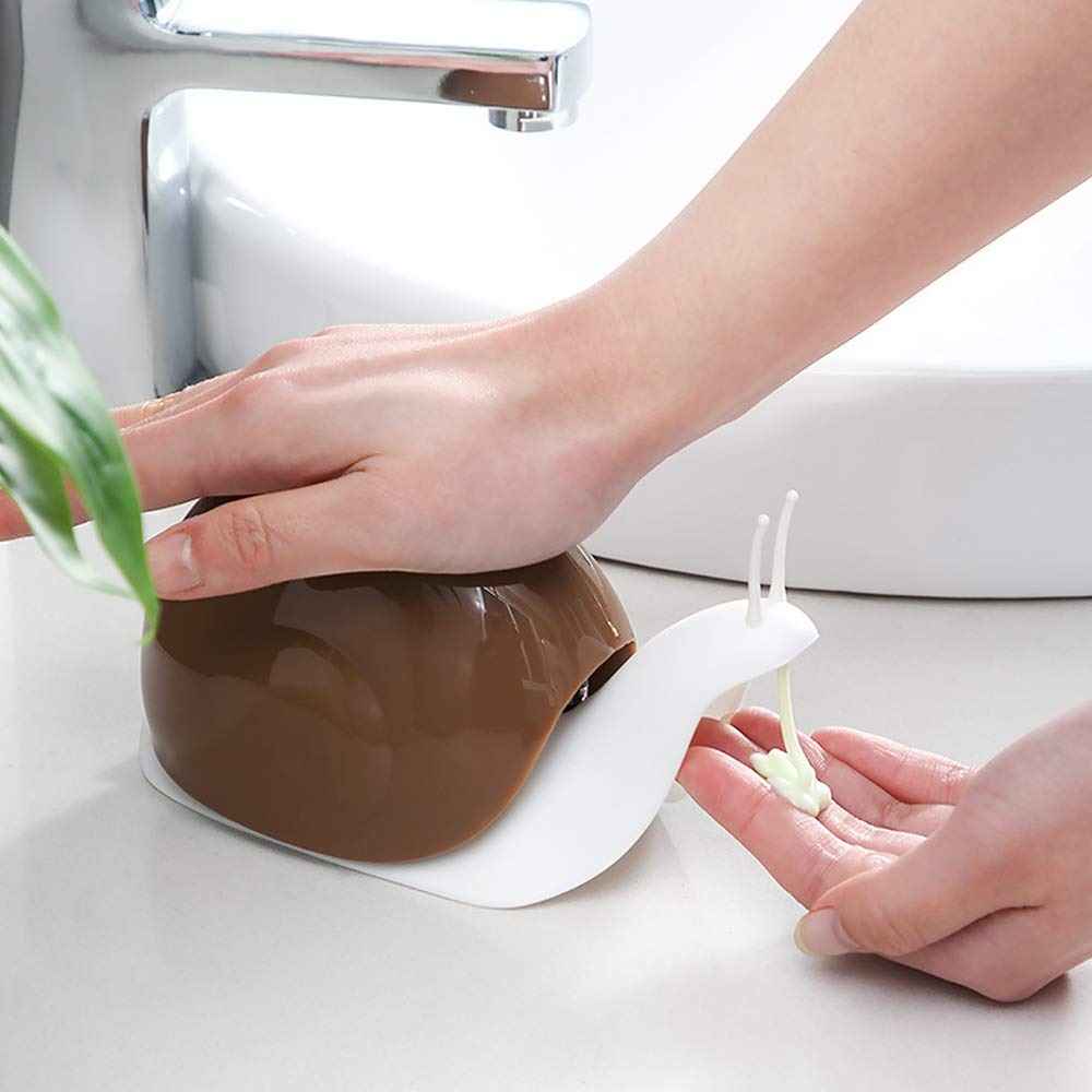 Snail Shape Soap Dispenser – Portable & Refillable | VelvetBubbles