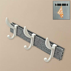 Wall Mounted Coat Rack – 6 Hooks for Entryway & Bedroom | GlimmerHome