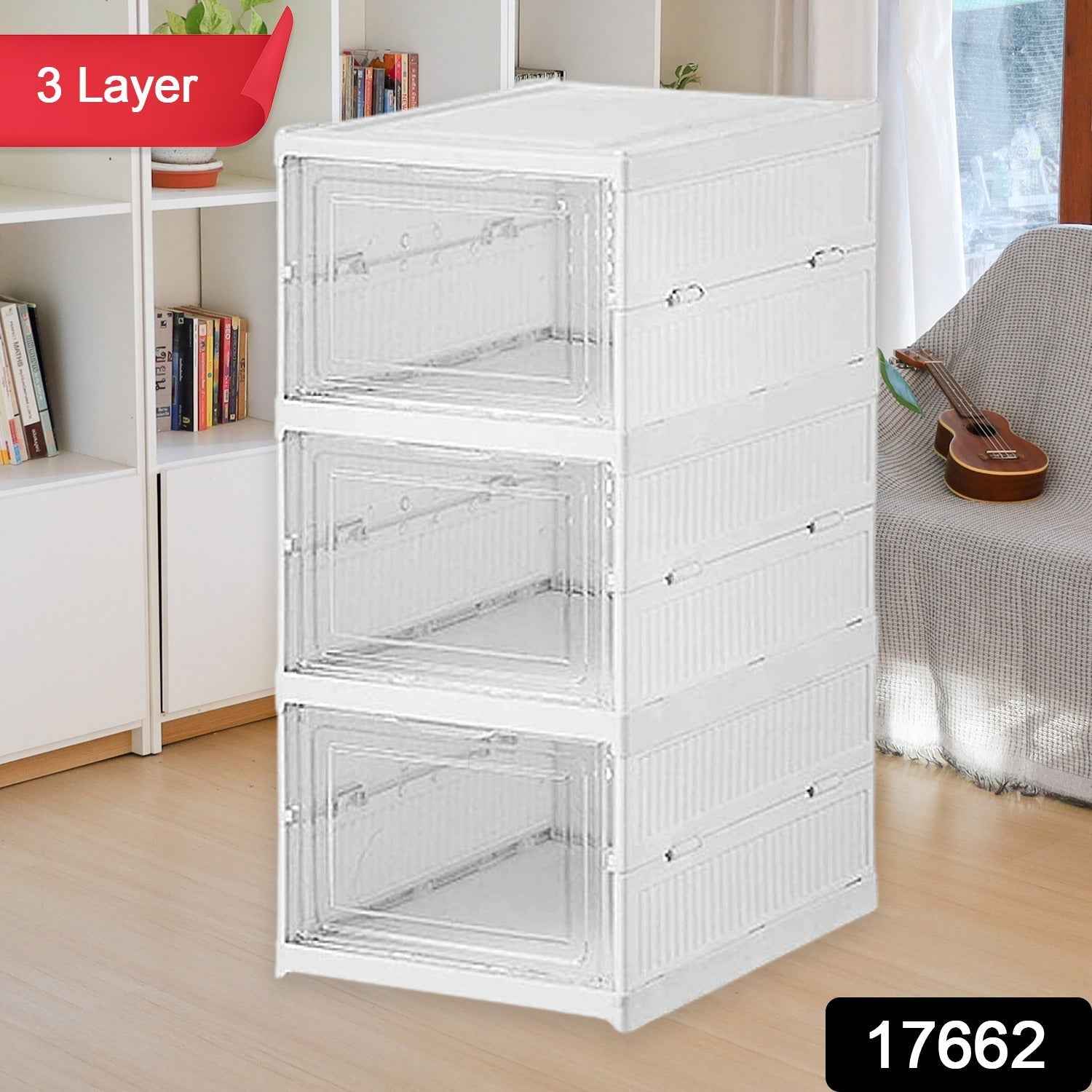 Stackable Storage Rack – Multifunctional & Foldable Organiser | Organivo