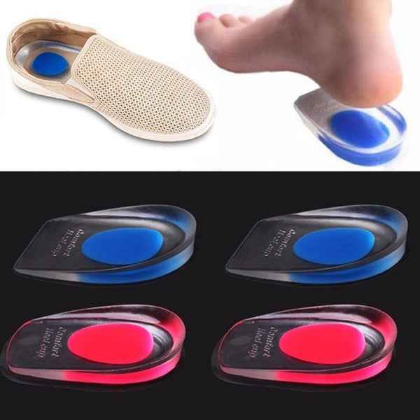 Gel Heel Cups – Silicone Pads for Heel Pain Relief | Velvet Wellness