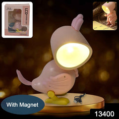 Magnetic Parrot Night Lamp – Portable LED Desk Light | Indo Glow