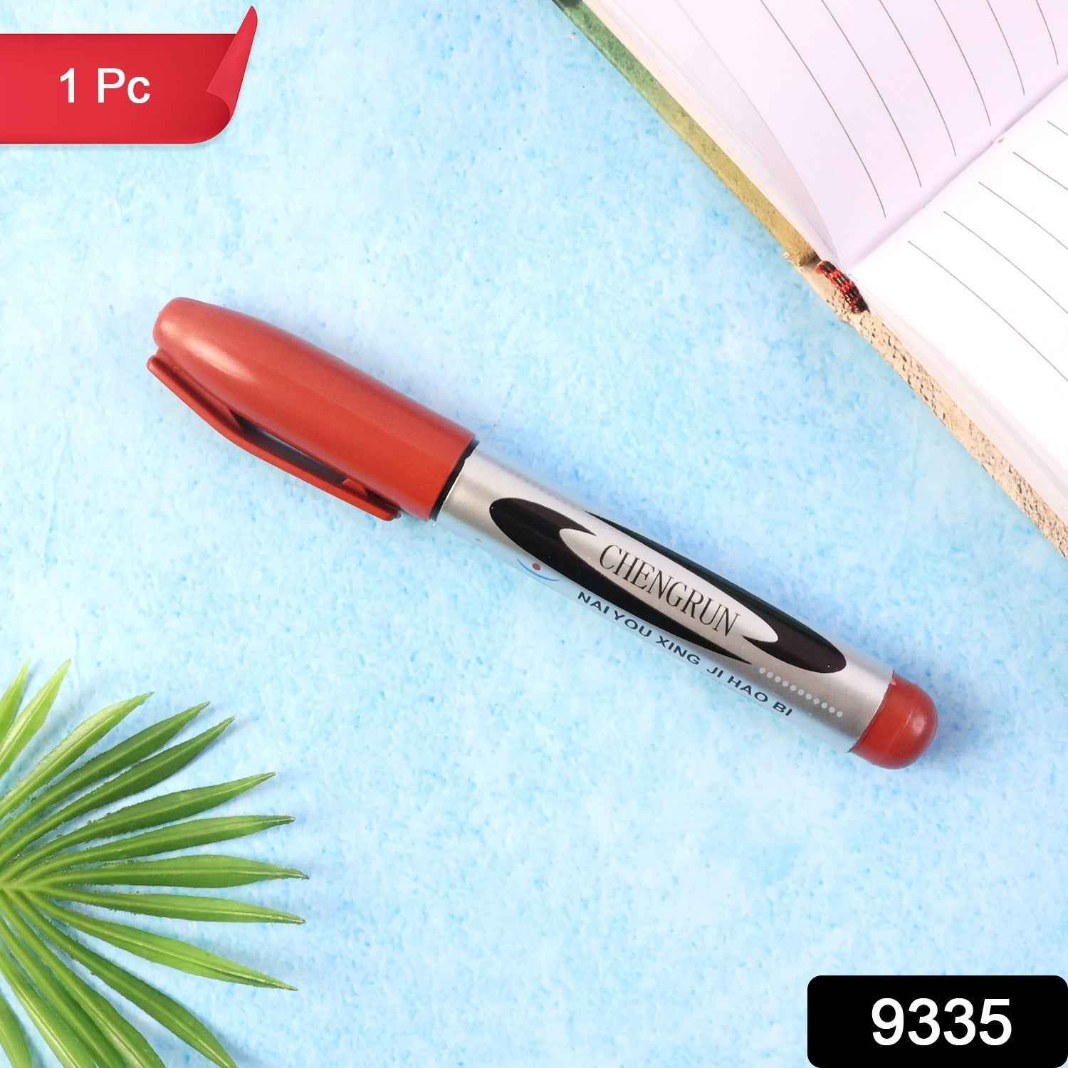 Maroon Permanent Marker Pen – Smooth Bold Ink & Quick-Dry